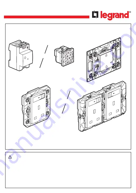 LEGRAND BS13 Скачать руководство пользователя страница 1