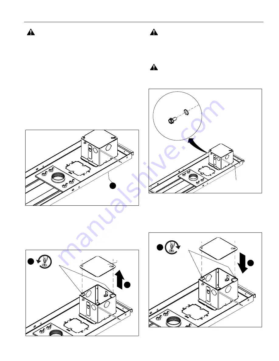 LEGRAND CHIEF CMS440N Installation Instructions Addendum Download Page 3