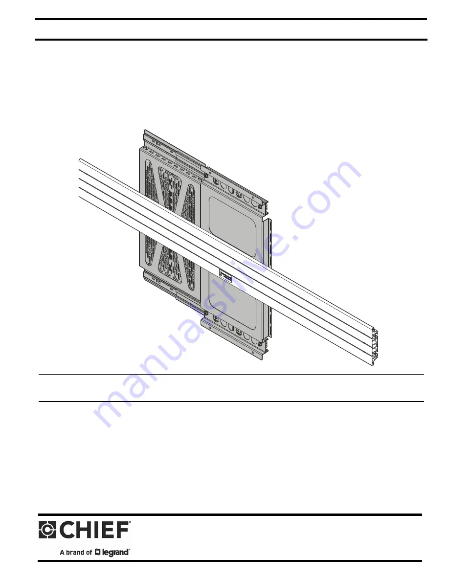 LEGRAND CHIEF CSSMP15X10 Скачать руководство пользователя страница 1