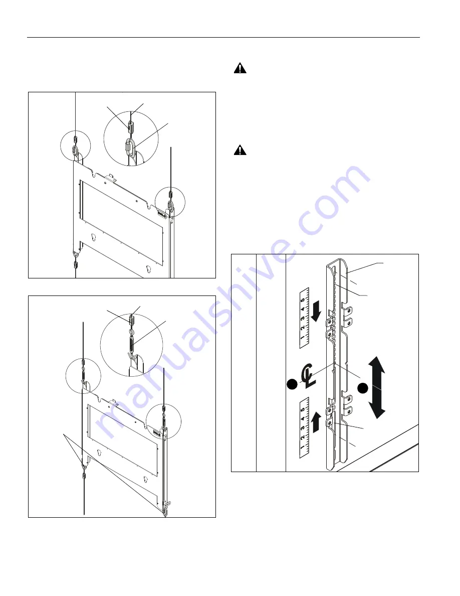 LEGRAND CHIEF FCS1U Installation Instructions Manual Download Page 8