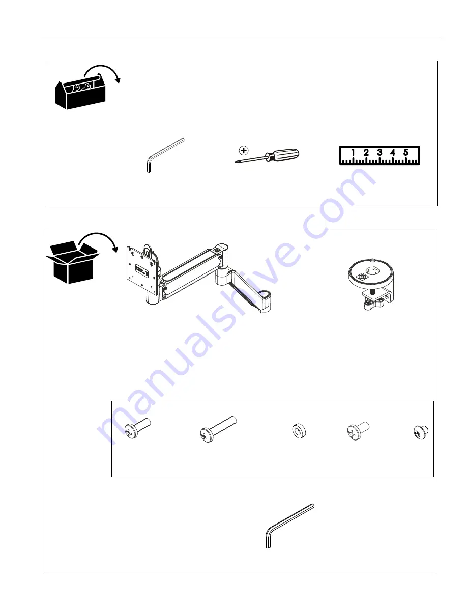 LEGRAND CHIEF Koncis DMA Series Installation Instructions Manual Download Page 5