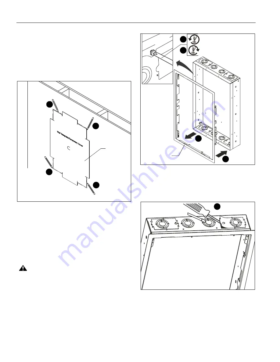 LEGRAND CHIEF PAC527CVR-KIT Installation Instructions Manual Download Page 10