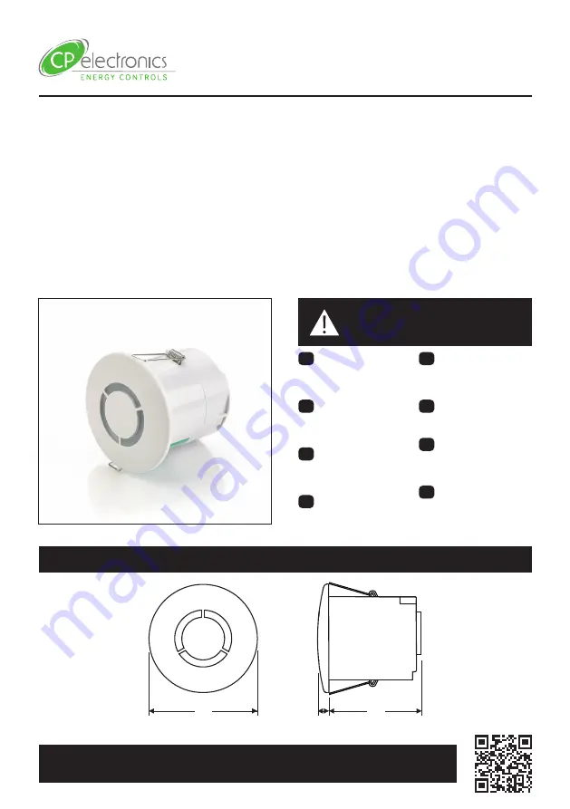 LEGRAND CP Electronics MWS6-KNX Installation Manual Download Page 1