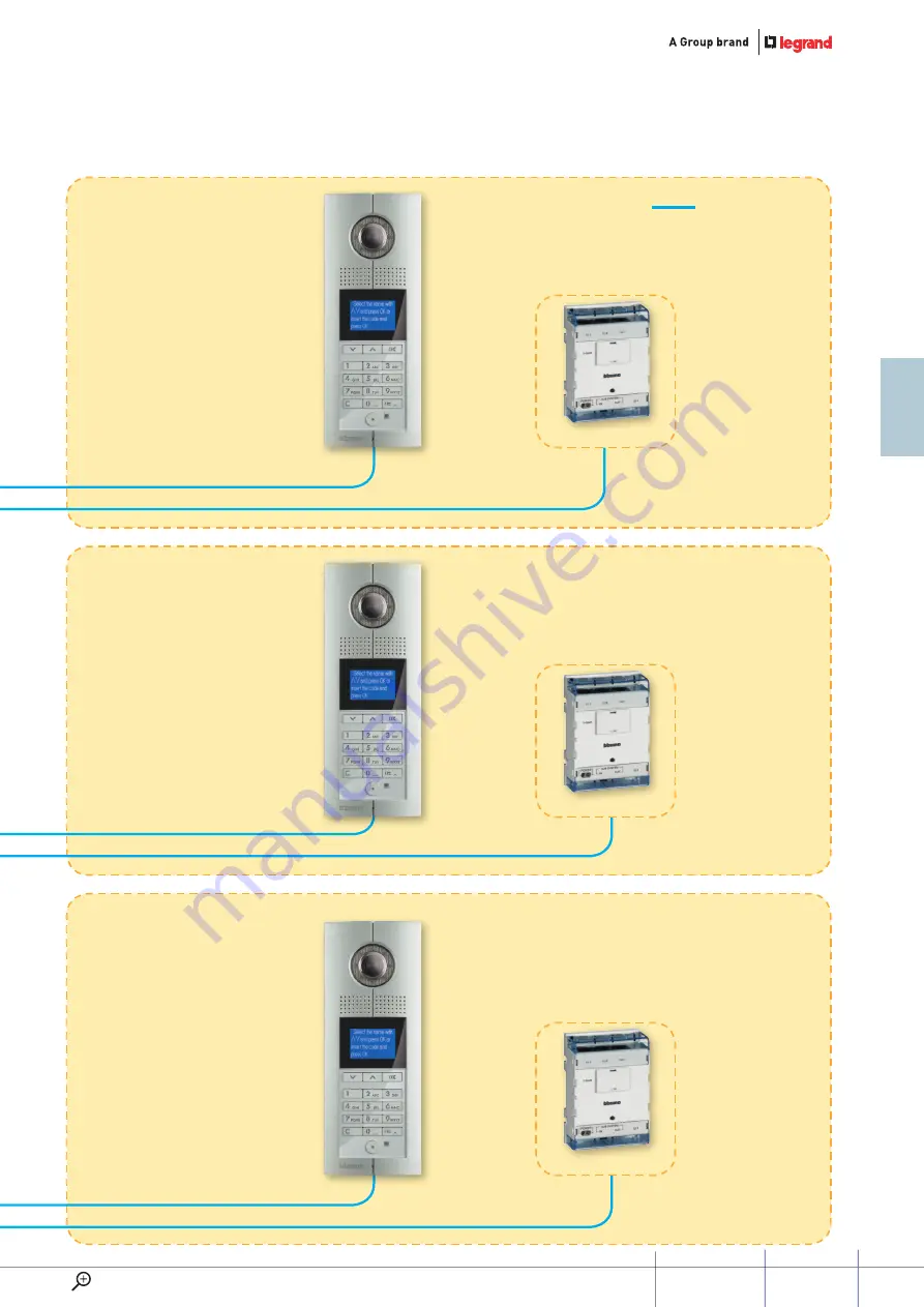 LEGRAND D45 SYSTEM Installation Manual Download Page 25