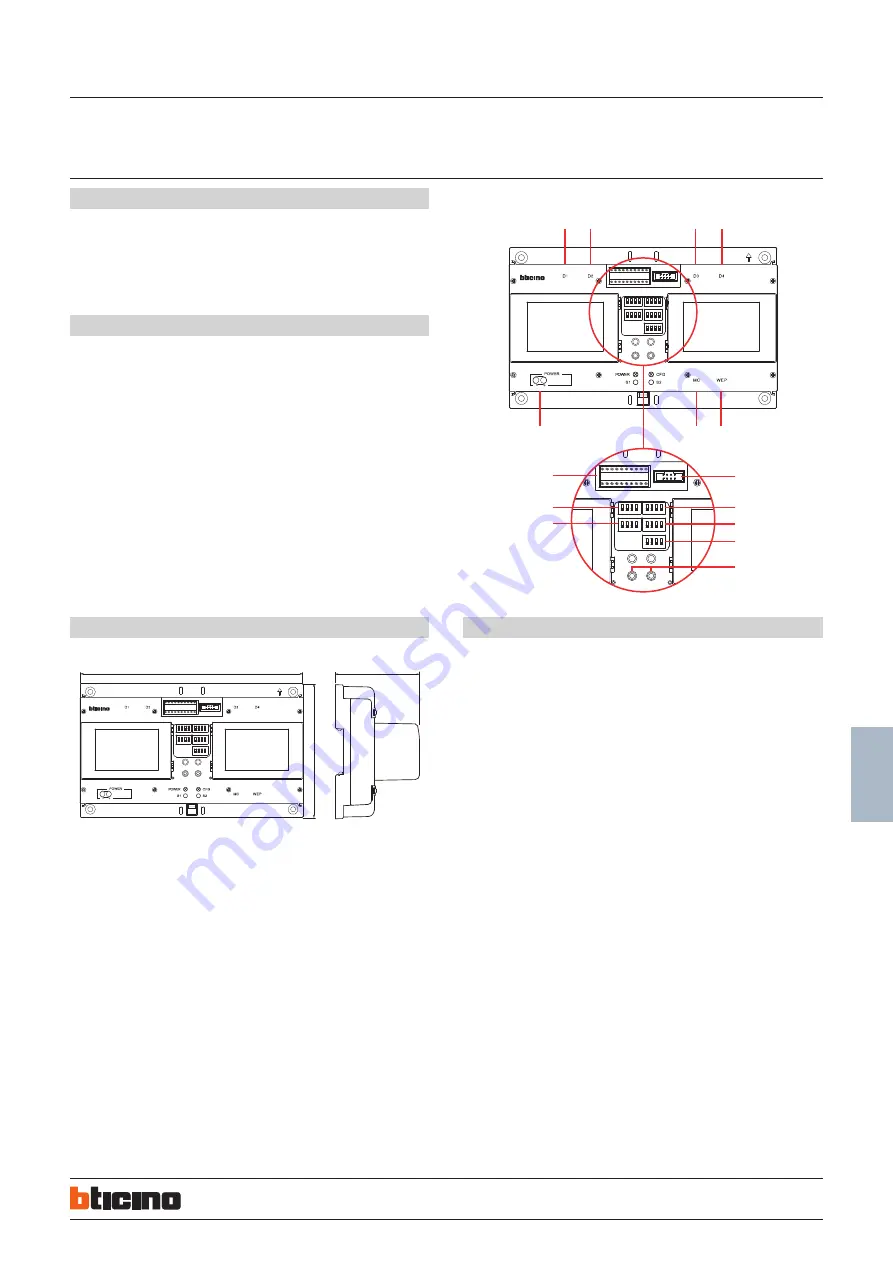 LEGRAND D45 SYSTEM Installation Manual Download Page 221