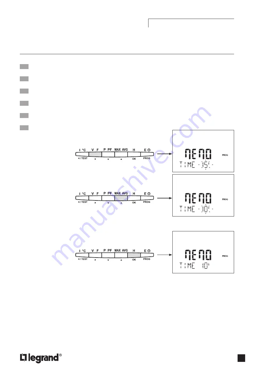 LEGRAND EMDX AMS Manual Download Page 13