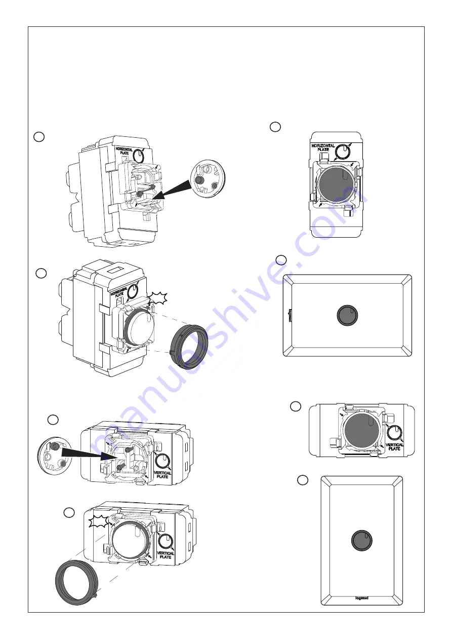 LEGRAND Excel Life EM970 Series Quick Start Manual Download Page 2