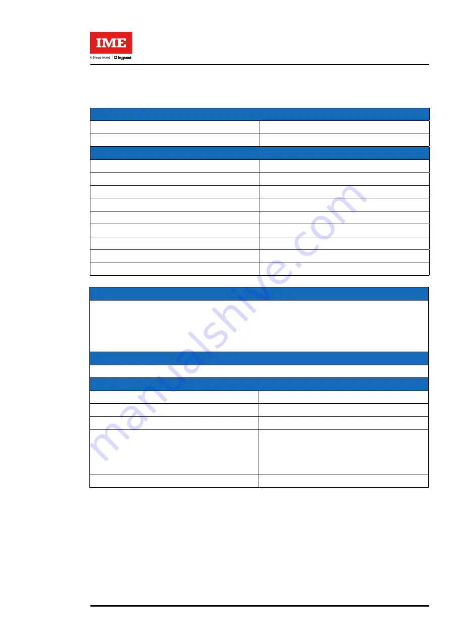 LEGRAND IME NEMO 96 EC Installation Manual Download Page 34