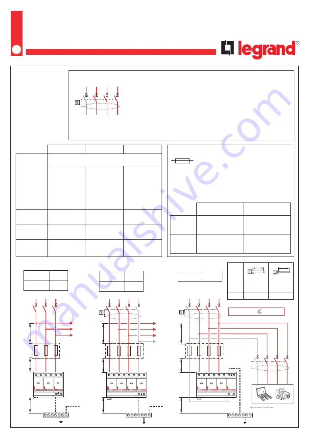 LEGRAND LEXIC 030 00 Quick Start Manual Download Page 1