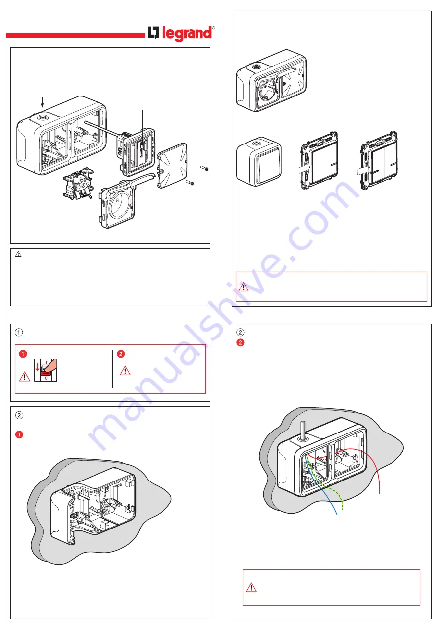 LEGRAND Plexo 0 697 93 Скачать руководство пользователя страница 1