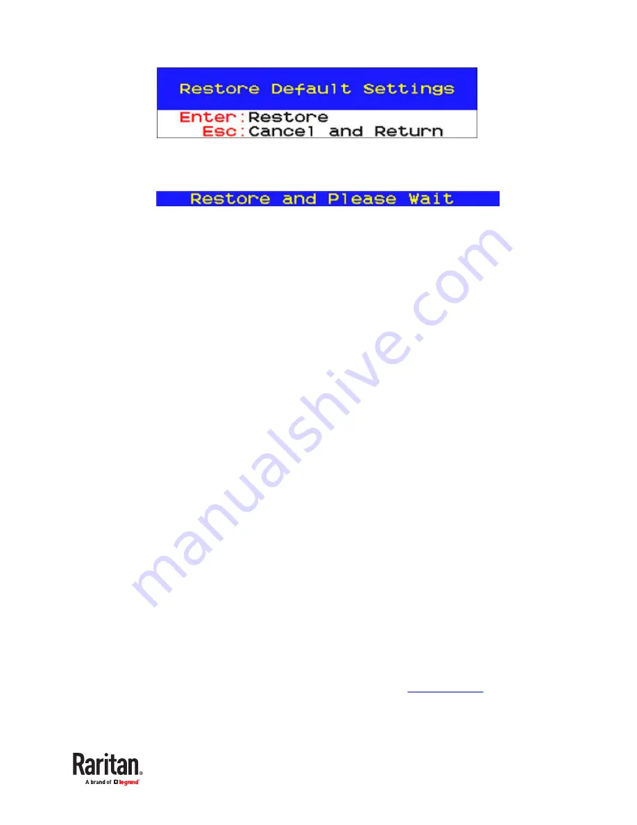 LEGRAND Raritan MCD Series Manual Download Page 47