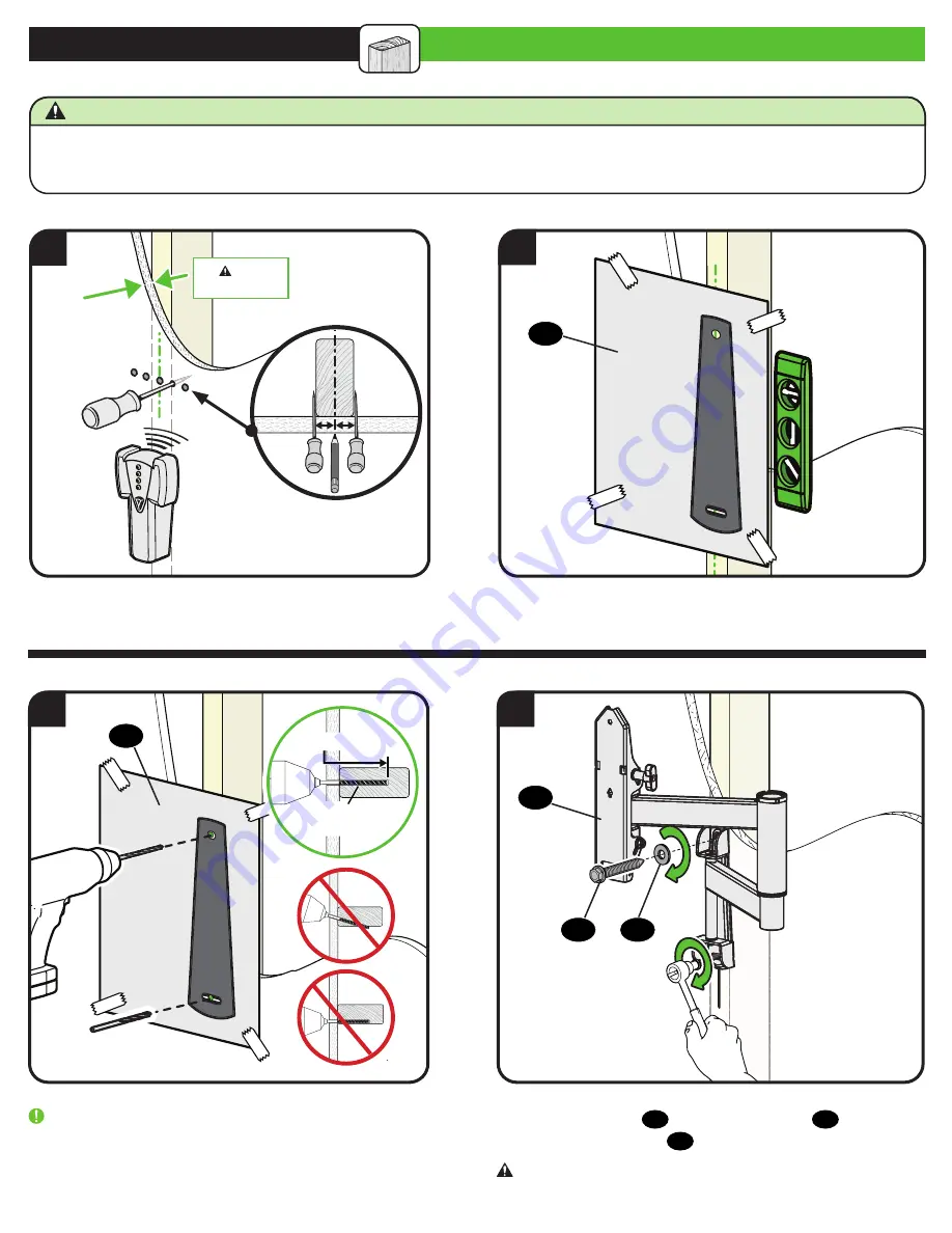 LEGRAND Sanus LMF219 Instruction Manual Download Page 6