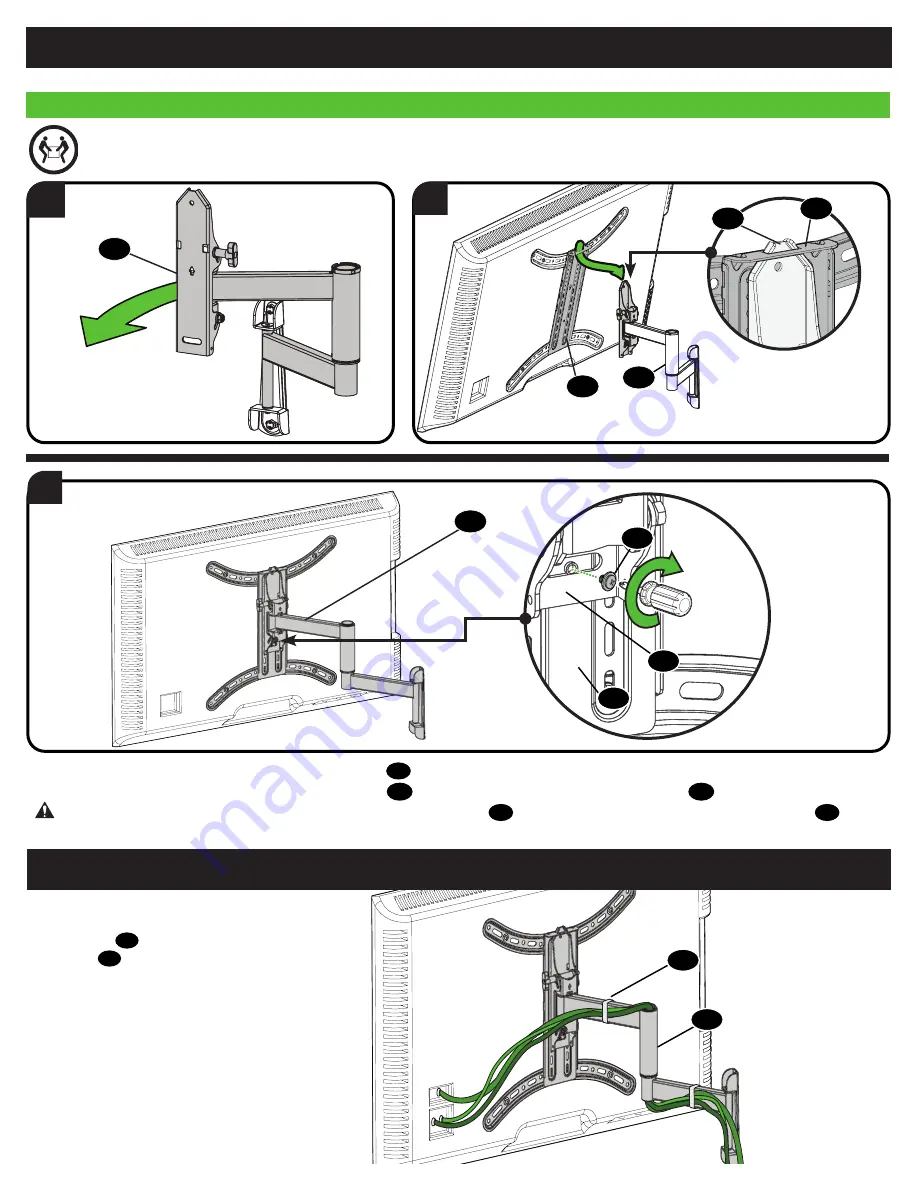 LEGRAND Sanus LMF219 Instruction Manual Download Page 8