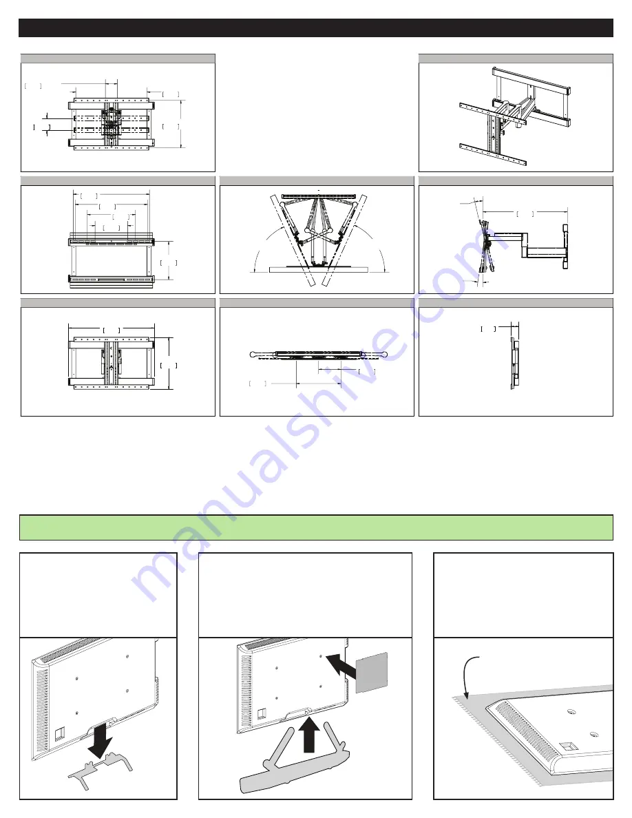 LEGRAND SANUS SLF428-B1 Скачать руководство пользователя страница 3