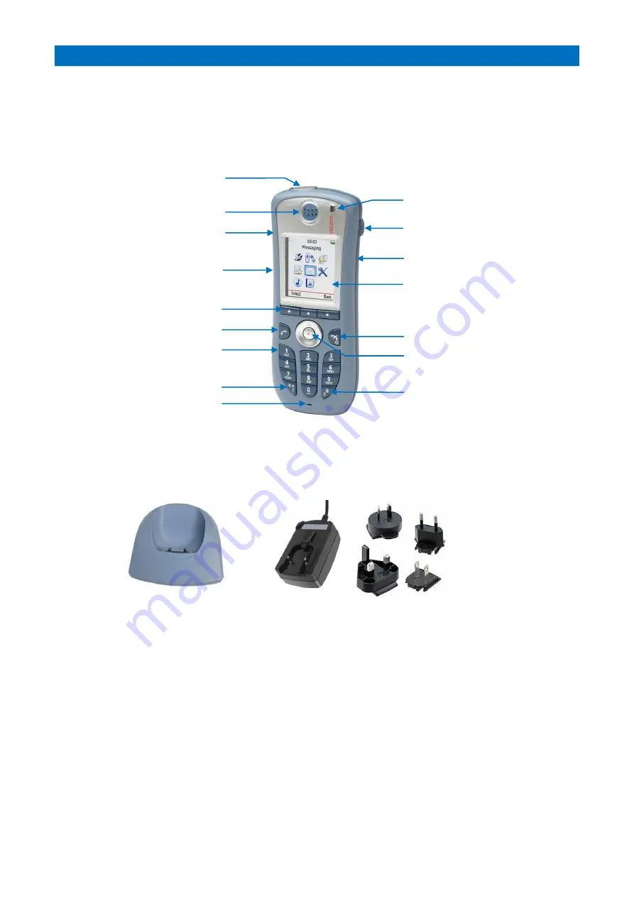 LEGRAND TyneTec Advent XT2 ascom VoWiFi i62 Installation Manual Download Page 9