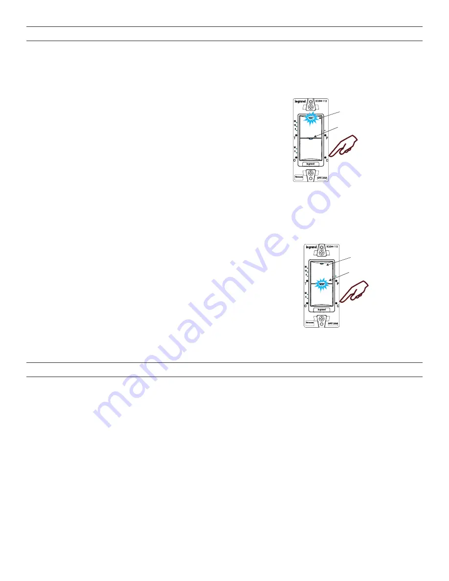 LEGRAND Wattstopper EOSW Series Manual Download Page 8