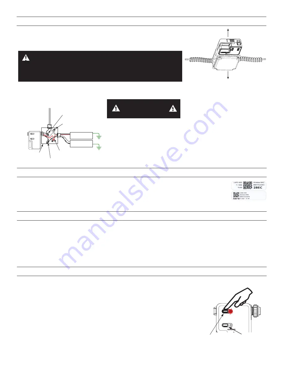 LEGRAND Wattstopper LMPL-611-20M Quick Start Manual Download Page 2