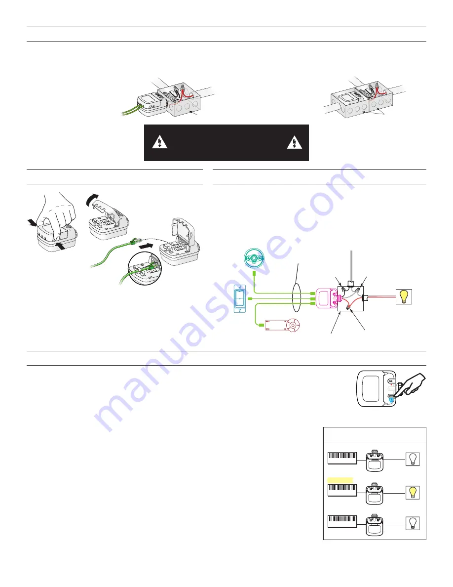 LEGRAND Wattstopper LMRC-101 Скачать руководство пользователя страница 4