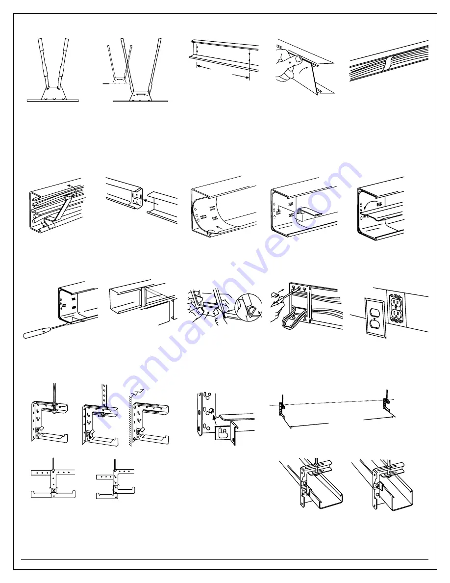 LEGRAND WIREMOLD 6000 Series Installation Instructions Manual Download Page 5