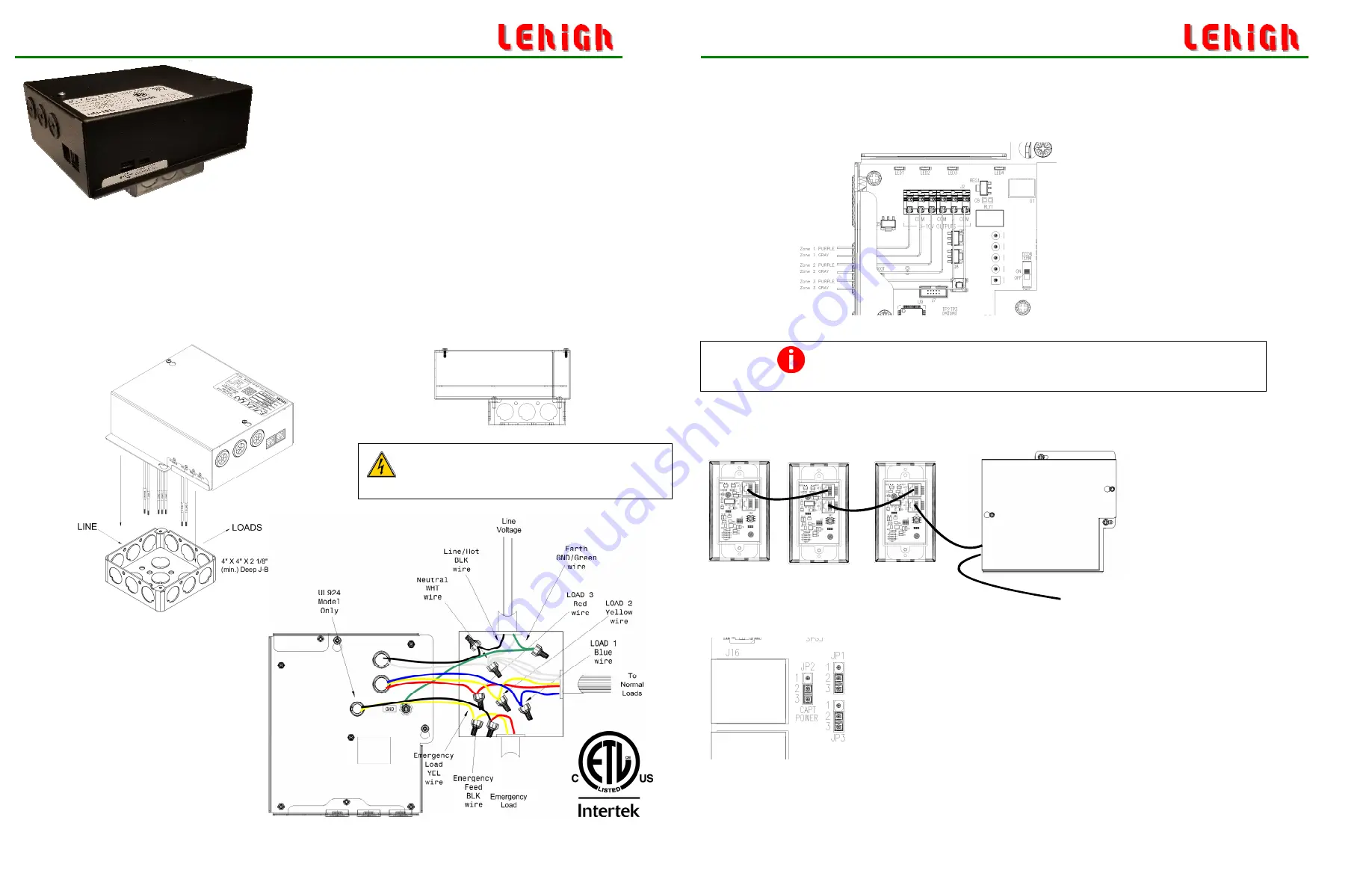 Lehigh E-Flex 1.2.3 H2861 Installation Manual Download Page 1