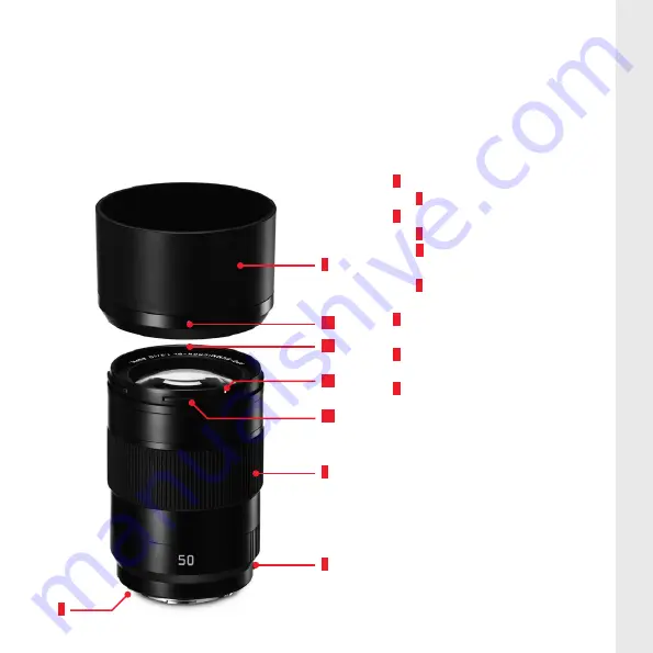 Leica APO-SUMMICRON-SL 1:2/50 ASPH. Instructions Manual Download Page 14