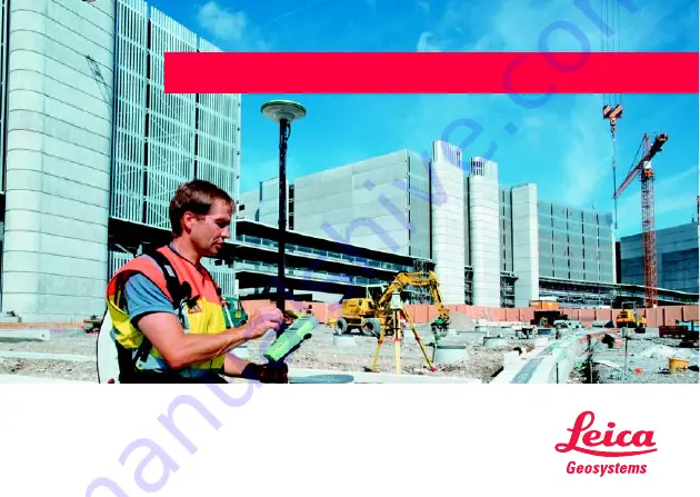 Leica GPS1200 Series Manual Download Page 1