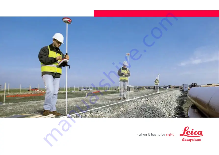 Leica GPS900 Series Technical Reference Manual Download Page 1