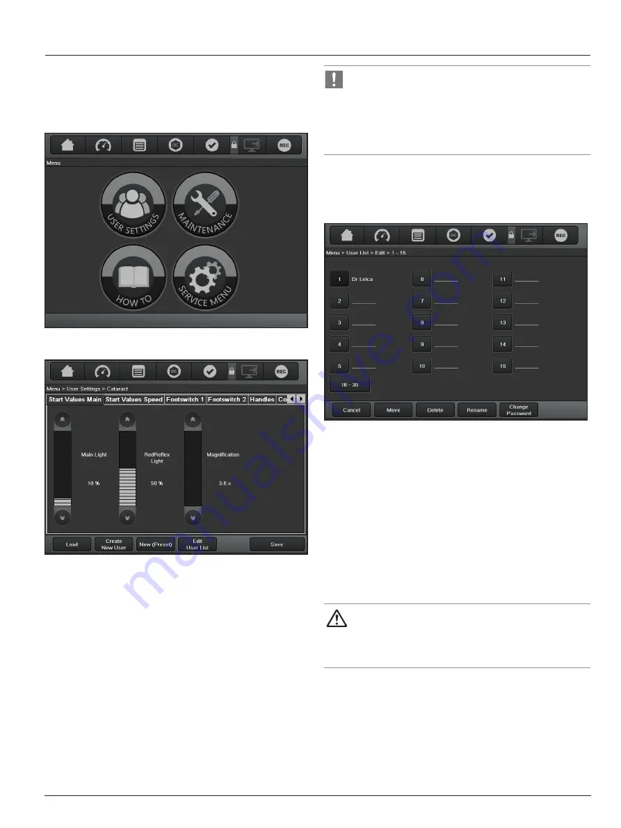 Leica PROVEO 8 User Manual Download Page 47