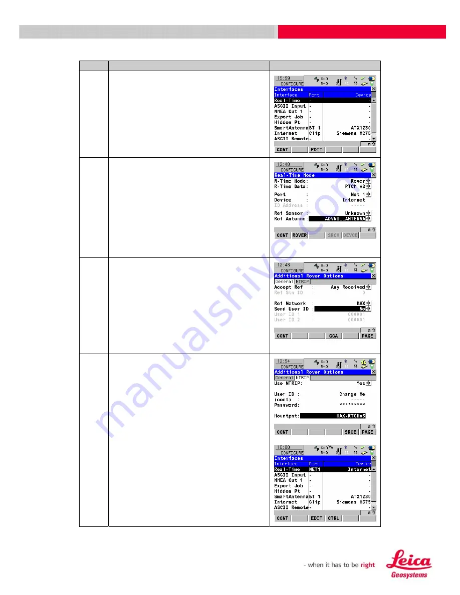 Leica RX1250 SmartRover Instructions Manual Download Page 4