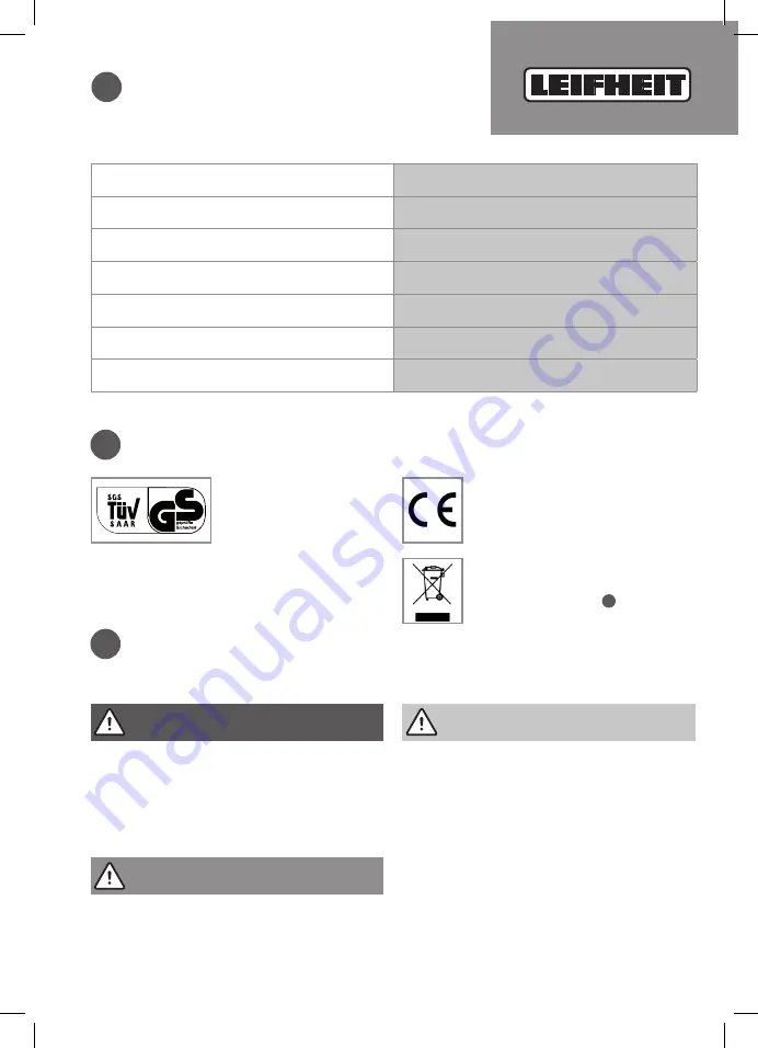 Leifheit Air Flow M Solid Plus Operating Instructions Manual Download Page 35