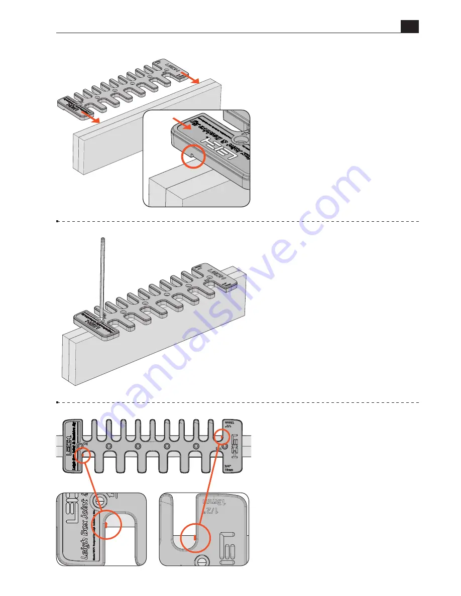 Leigh B975 User Manual Download Page 17