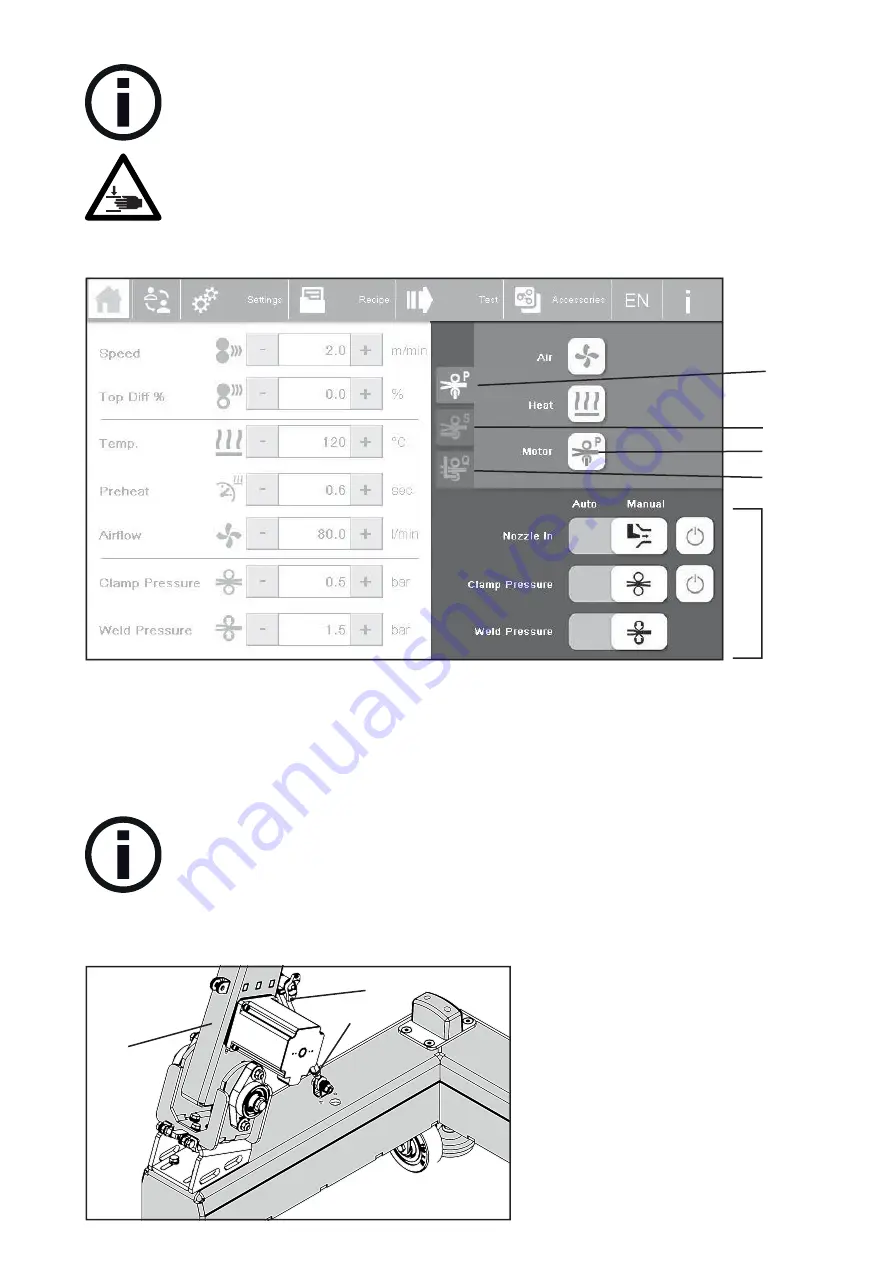 Leister SEAMTEK 900 AT Operating Instructions Manual Download Page 19