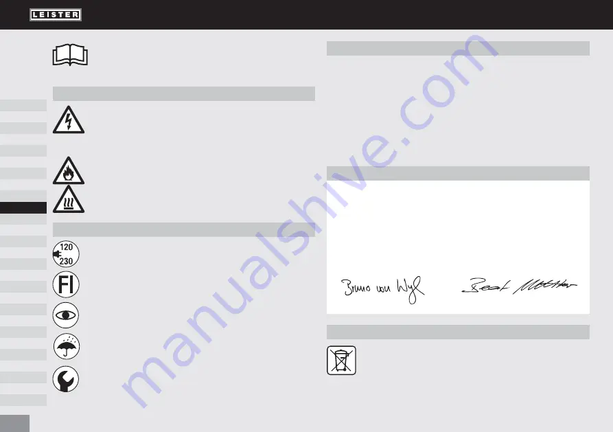 Leister TRIAC S User Manual Download Page 16