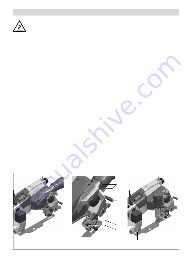 Leister UNIFLOOR 500 Manual Download Page 19