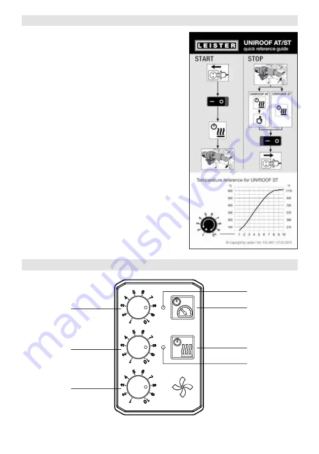 Leister UNIROOF AT Operating Instructions Manual Download Page 112