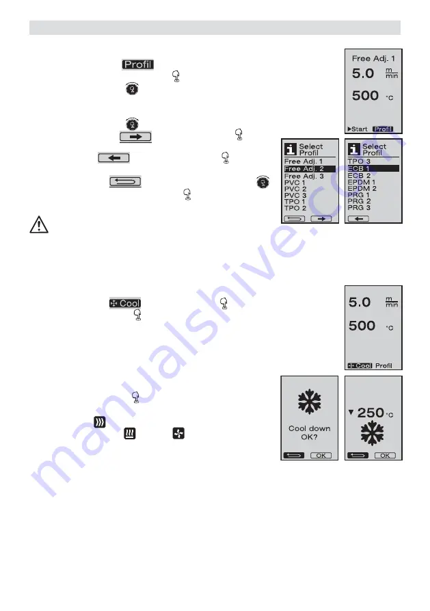 Leister VARIMAT V2 Operating Instructions Manual Download Page 104