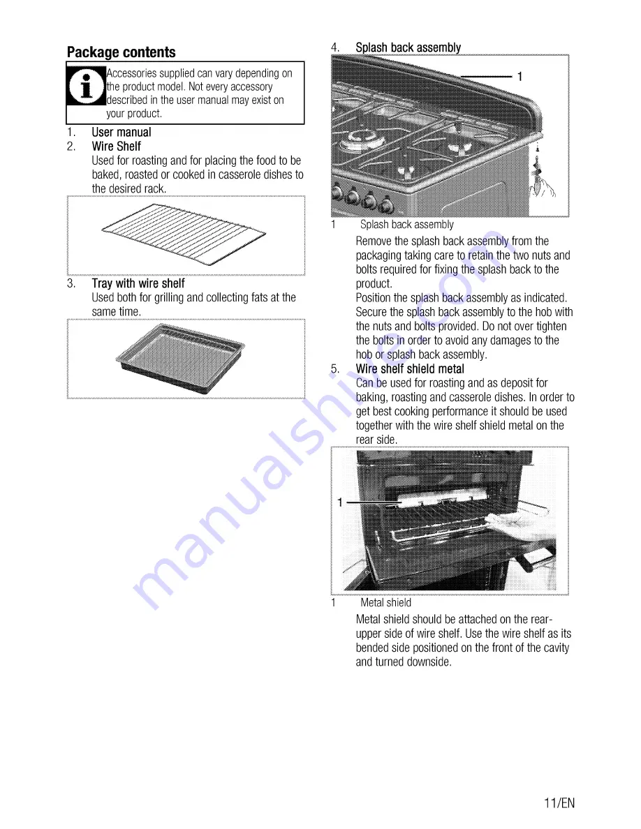 Leisure Consumer Products CLA60GA User Manual Download Page 11