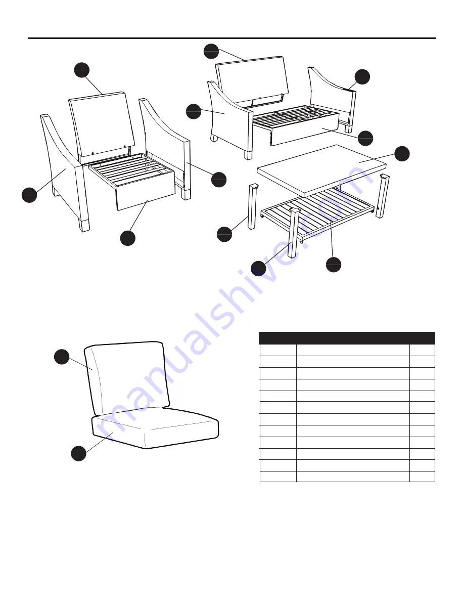 Leisure made MARIETTA 906420 Скачать руководство пользователя страница 2