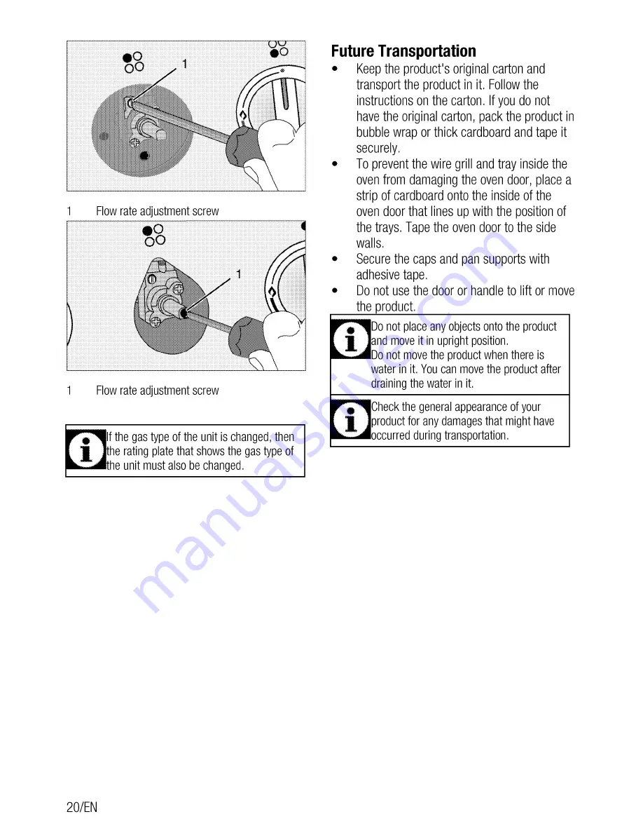 Leisure Cookmaster CK100F232 User Manual Download Page 22