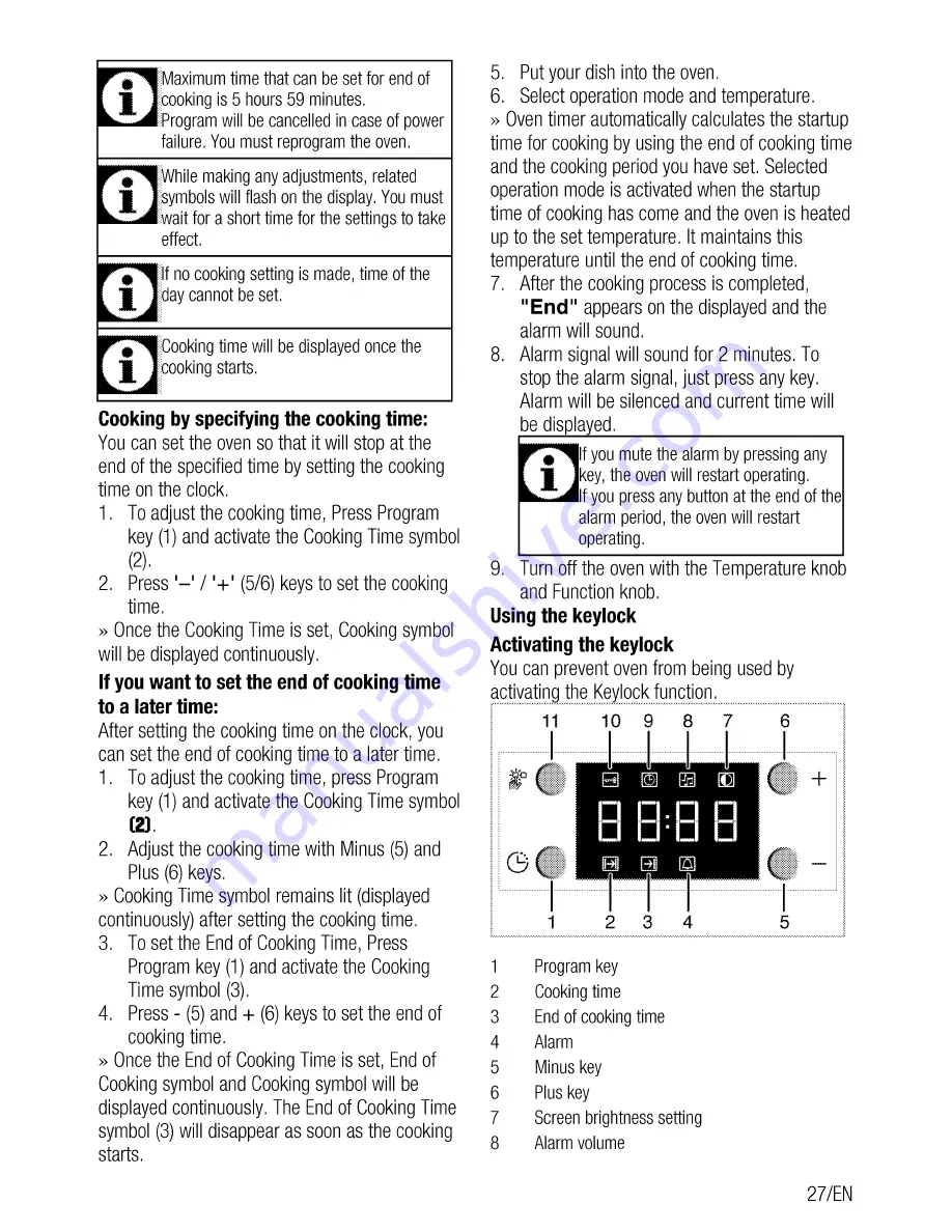 Leisure Cookmaster CK100F232 User Manual Download Page 29