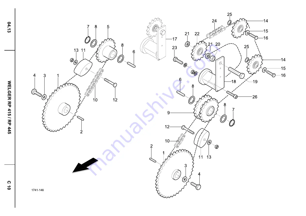 LELY WELGER RP 415 Скачать руководство пользователя страница 54