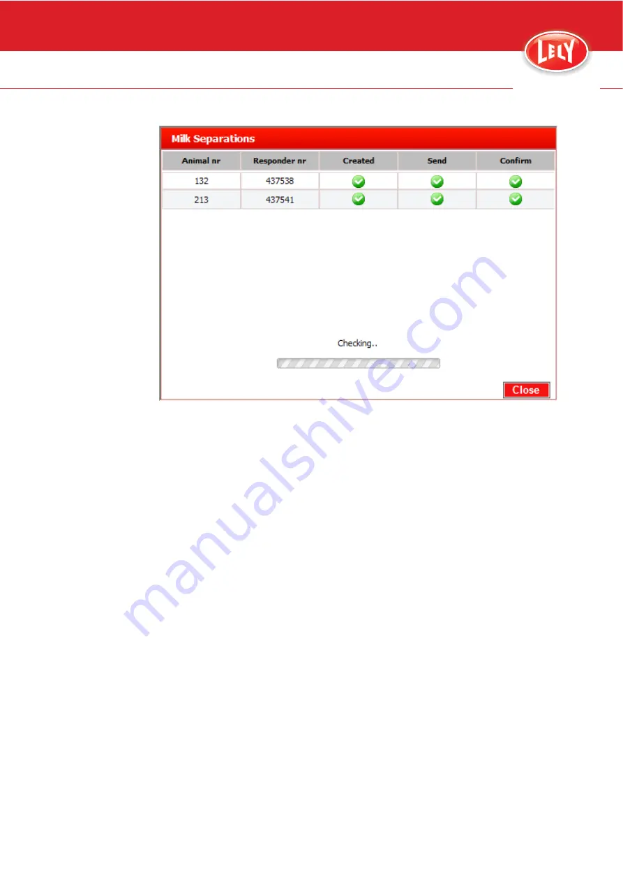 LELY 5.1103.0010 Operator'S Manual Download Page 166