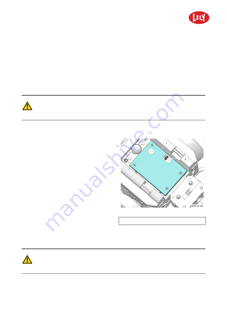 LELY DISCOVERY 90 S Operator'S Manual Download Page 60