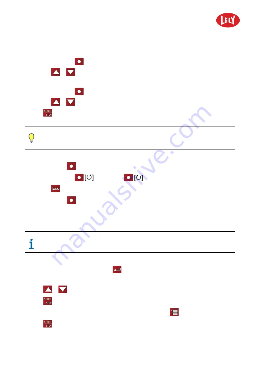 LELY DISCOVERY 90 S Operator'S Manual Download Page 82