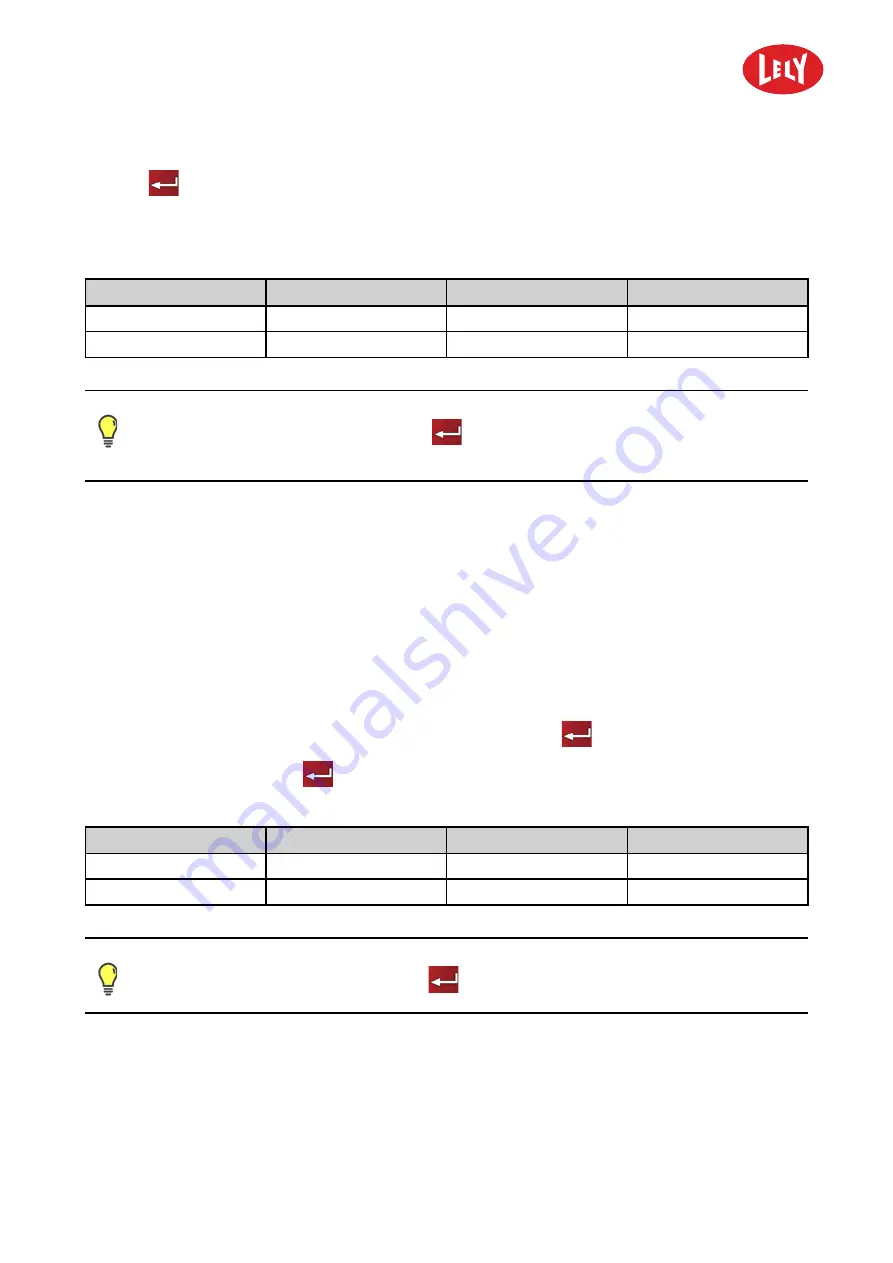 LELY DISCOVERY 90 S Operator'S Manual Download Page 114