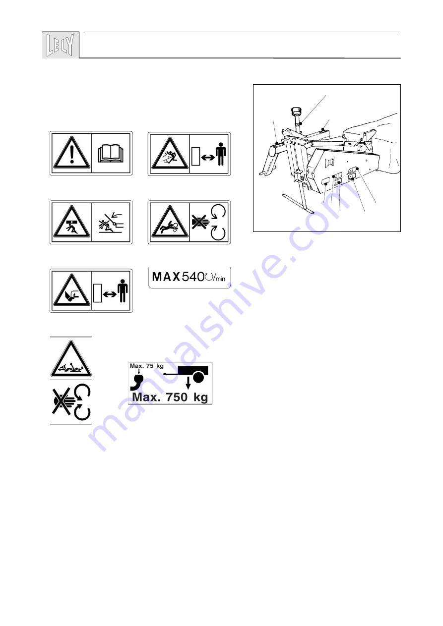 LELY Splendimo 165 L Operator'S Manual Download Page 60