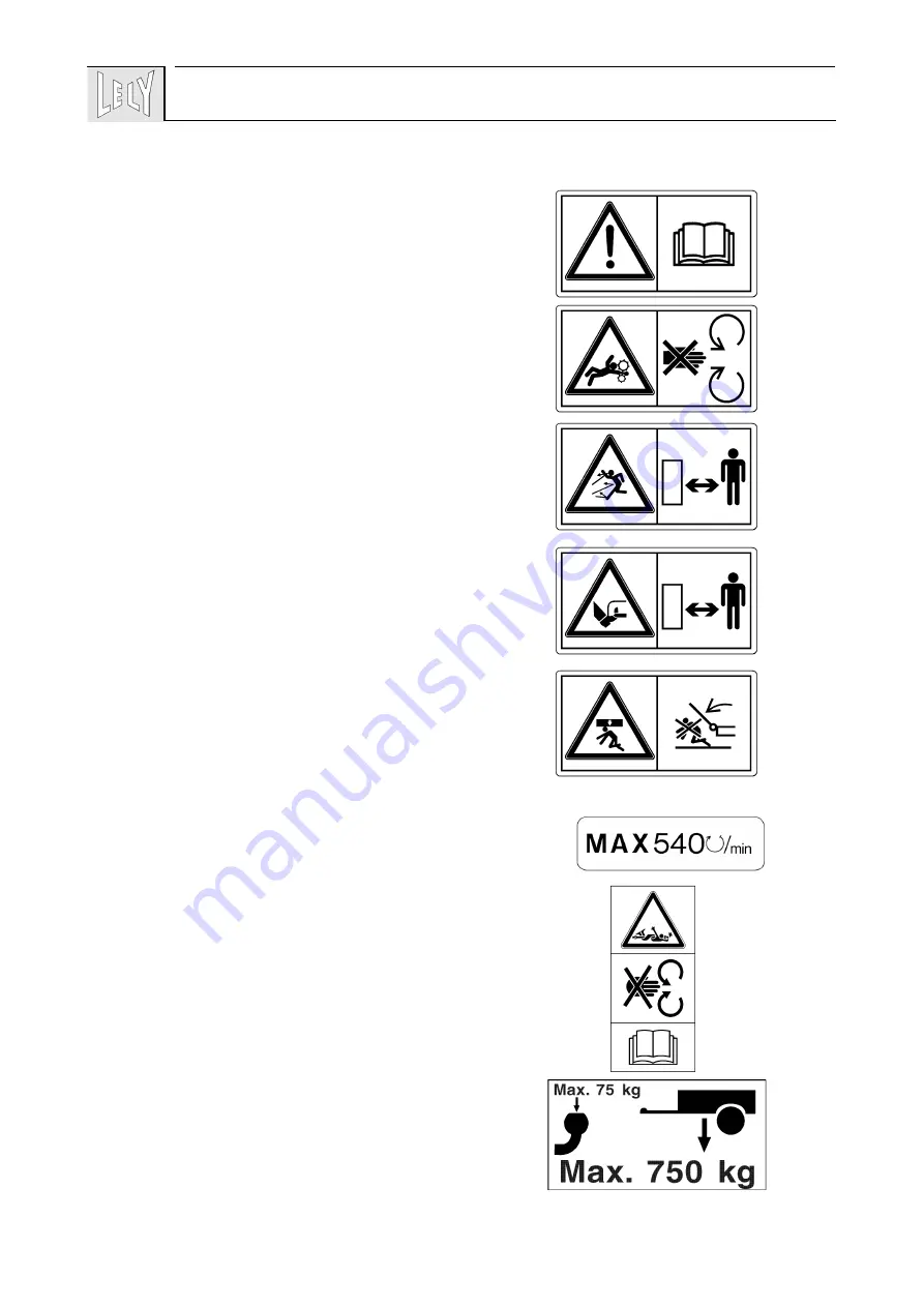 LELY Splendimo 165 L Operator'S Manual Download Page 73