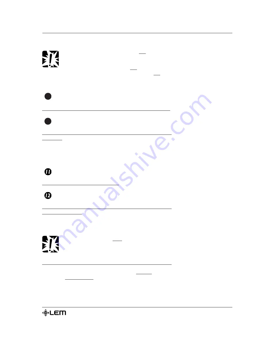 LEM AMP SERIES Owner'S Manual Download Page 11