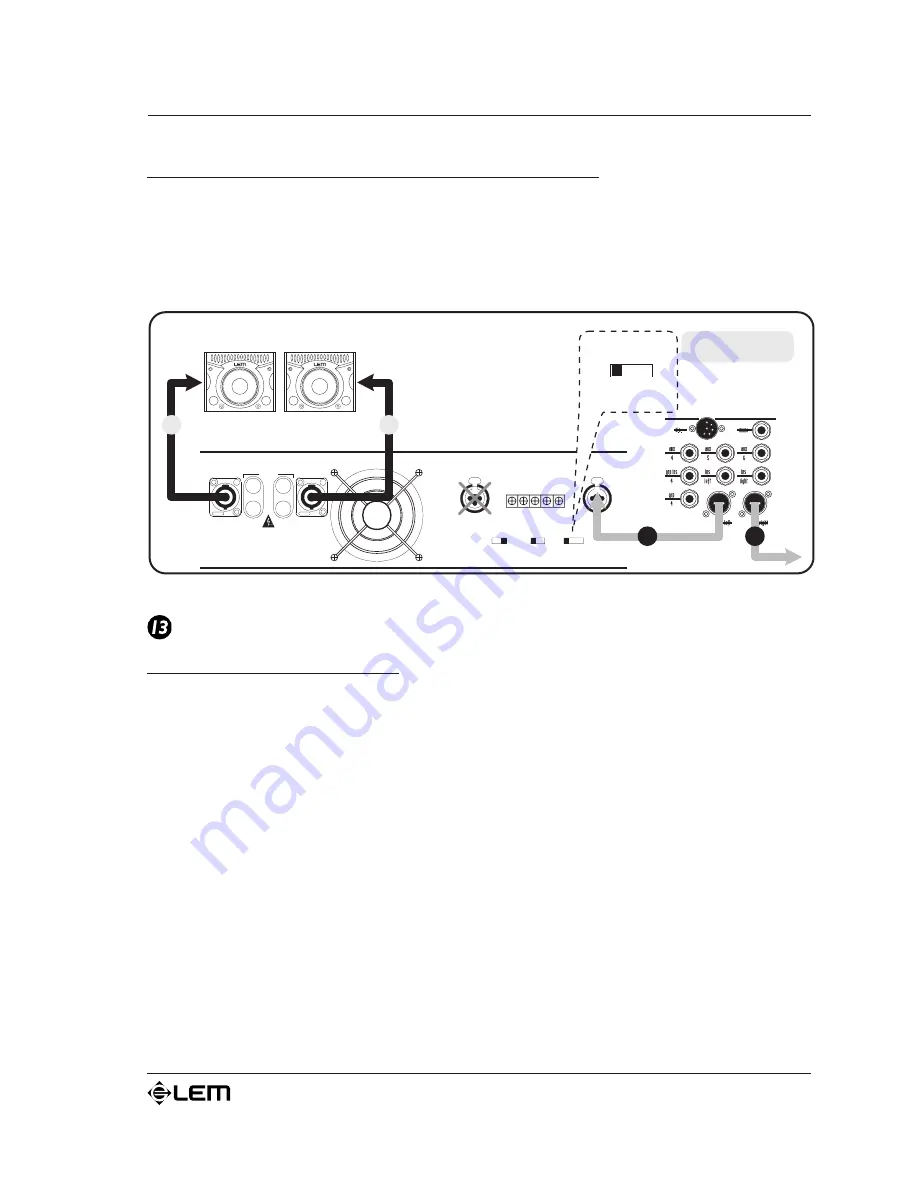 LEM AMP SERIES Owner'S Manual Download Page 13