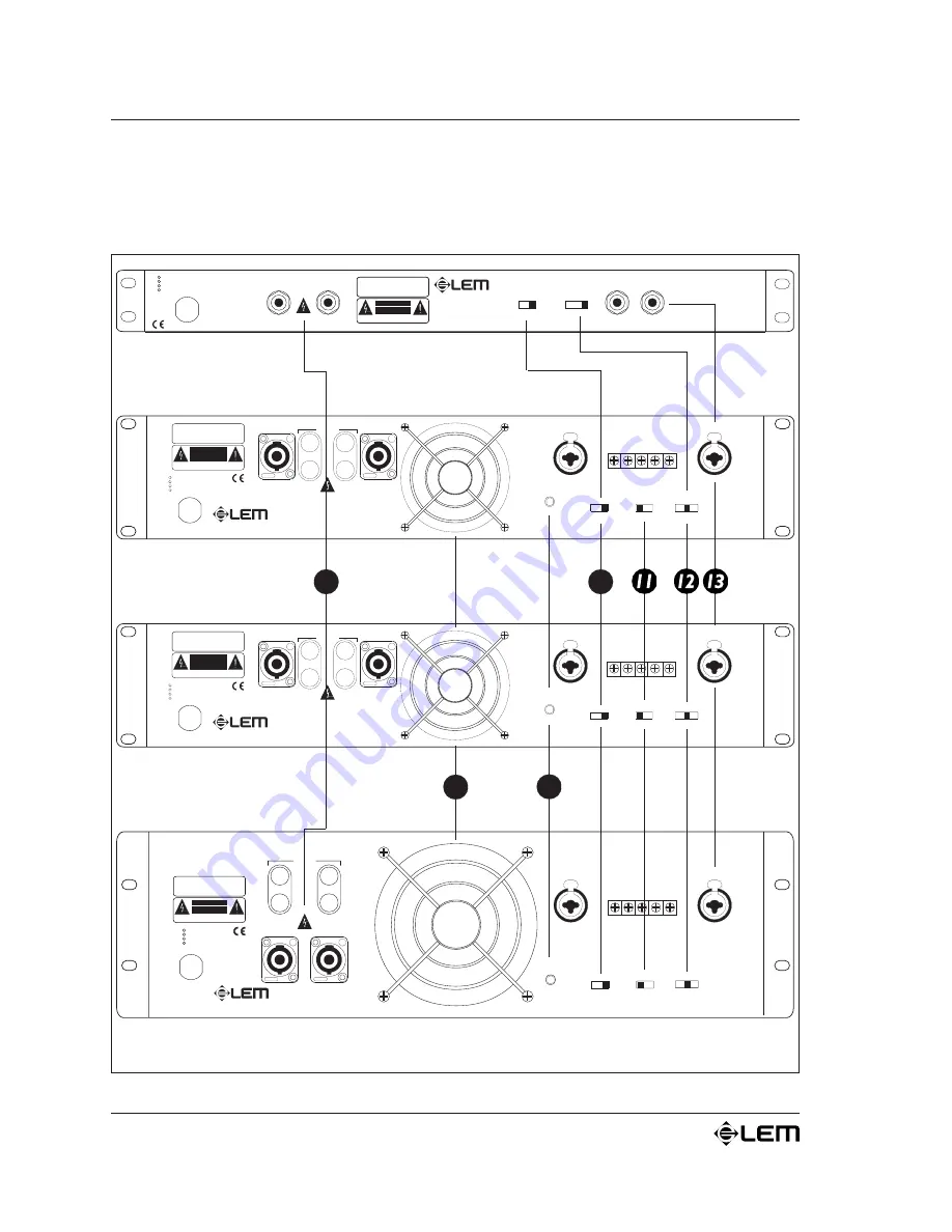 LEM AMP SERIES Скачать руководство пользователя страница 22